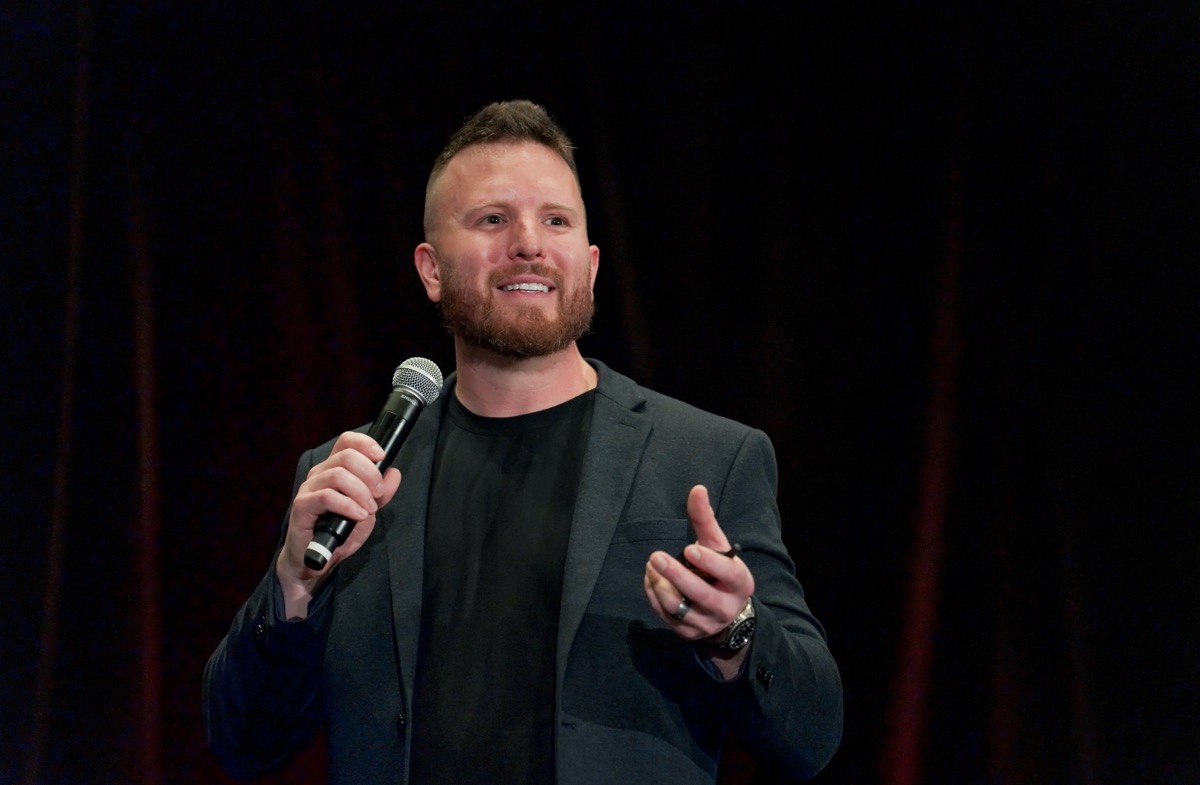 Austin Houser on stage