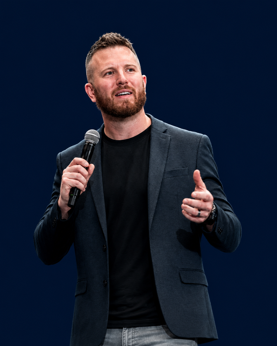 Austin Houser speaking